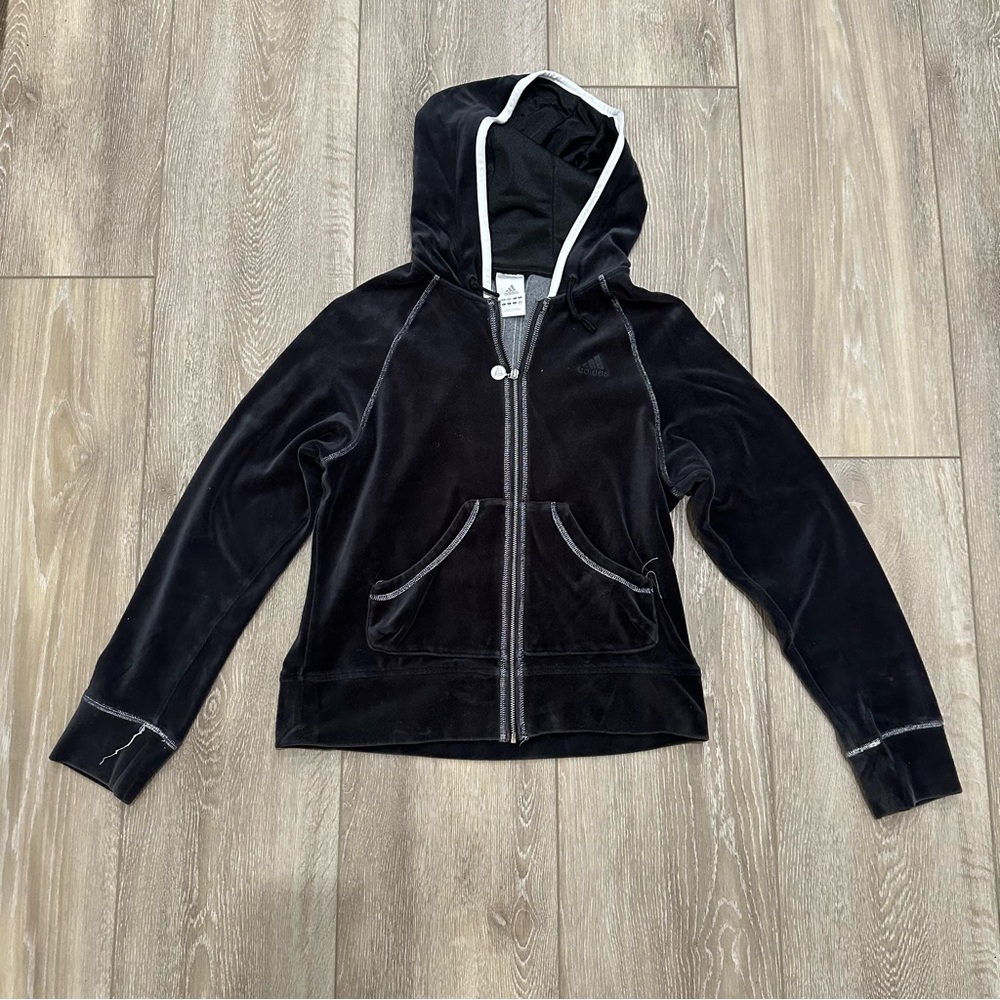 Adidas velour y2k jacket